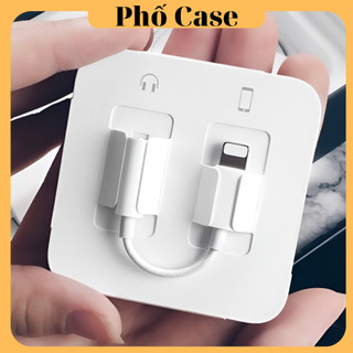 Cap Chuyển Đổi Có Mic Chuyển Chân Sạc Dẹt Thành Chân Tai Nghe