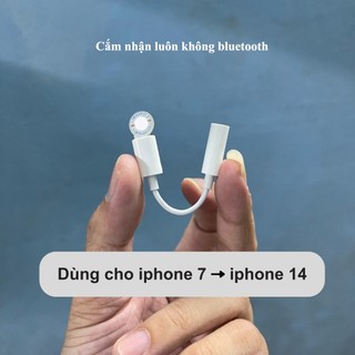 Cap Chuyển Đổi Có Mic Chuyển Chân Sạc Dẹt Thành Chân Tai Nghe