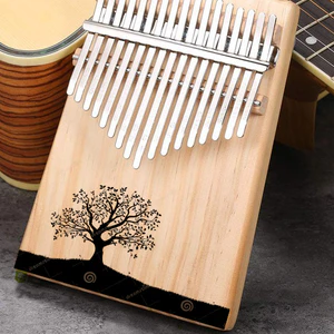 Đàn kalimba gỗ giá rẻ thump piano cây cảnh nghệ thuật AO0015-Hàng chính hãng