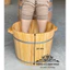 Chậu gỗ ngâm chân cao 30cm⚡FREE SHIP⚡chậu gỗ ngâm chân giữ nhiệt,thải độc cơ thể