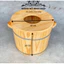 Chậu gỗ ngâm chân cao 30cm⚡FREE SHIP⚡chậu gỗ ngâm chân giữ nhiệt,thải độc cơ thể
