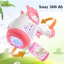 Súng Bắn Bong Bóng 20 Nòng Nhiều Mẫu Tặng 1 Chai Nước Xà Phòng Có Đèn Led Máy Bắn Bong Bóng Đồ Chơi Trẻ Em BỐ KHỦNG LONG