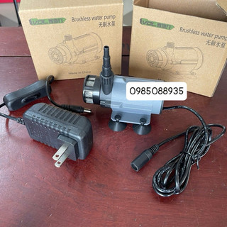Máy bơm mini 12V không chổi than dùng bơm nước cho máy cắt rãnh tường, máy xẻ đá, máy khoan rút lõi bê tông 10m