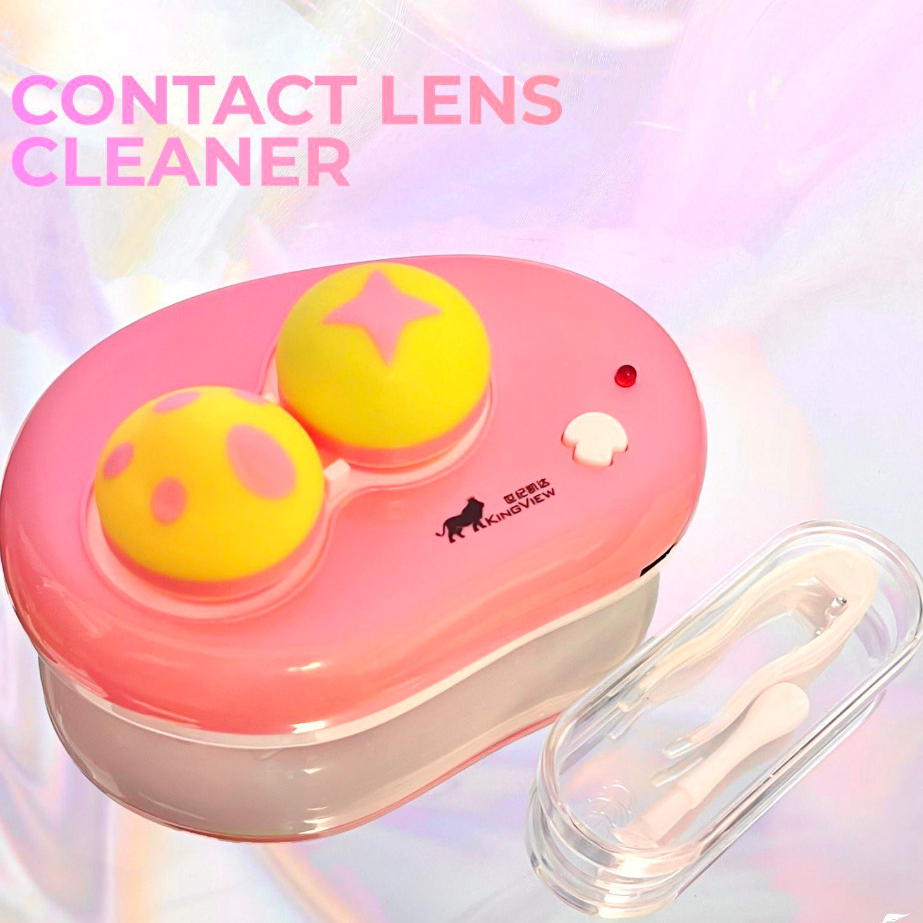 Máy rửa lens tự động siêu sạch 💥HÀNG CAO CẤP💥 Máy làm sạch kính áp tròng tiện dụng có đầu sạc USB