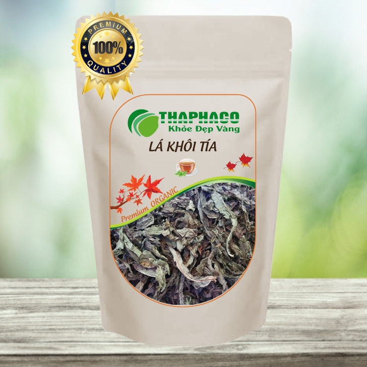 Sản phẩm lá khôi tía khô nguyên chất - sản phẩm thảo dược tốt cho sức khỏe