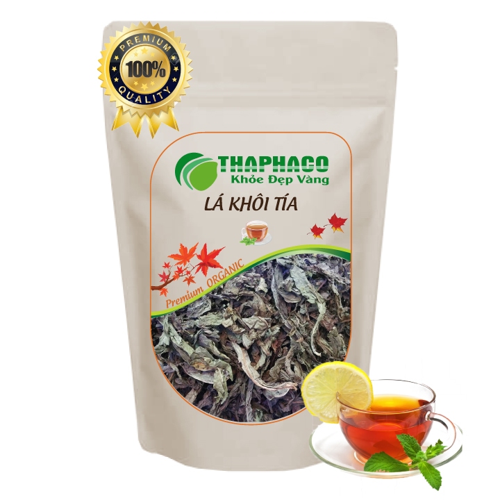Sản phẩm lá khôi tía khô nguyên chất - sản phẩm thảo dược tốt cho sức khỏe