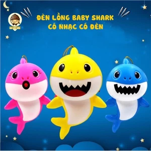 Đồ Chơi Đèn Lồng Trung Thu Cá Mập - Có Nhạc Đèn Phát Sáng, Đáng Yêu Cho Bé