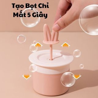 Cốc Tạo Bọt Rửa Mặt Tai Thỏ Cao Cấp Tạo Bọt Sữa Rửa Mặt Êm Dịu Làm Sạch Da Nhiều Màu Sắc 88840