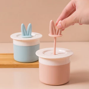 Cốc Tạo Bọt Rửa Mặt Tai Thỏ Cao Cấp Tạo Bọt Sữa Rửa Mặt Êm Dịu Làm Sạch Da Nhiều Màu Sắc 88840