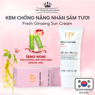 Kem chống nắng Nhân Sâm Tươi Fresh Ginseng Sun Cream SPF 50+ PA+++ nâng 3 tone mỏng nhẹ và an toàn cho da
340.860
₫
-43%
5.0
Đã bán 668
Hà Nội