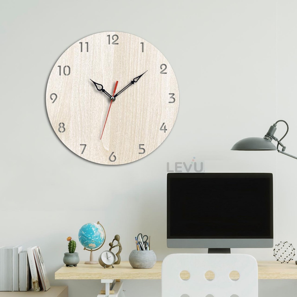 Đồng hồ Gỗ treo tường độc đáo SB028 thiết kế mới