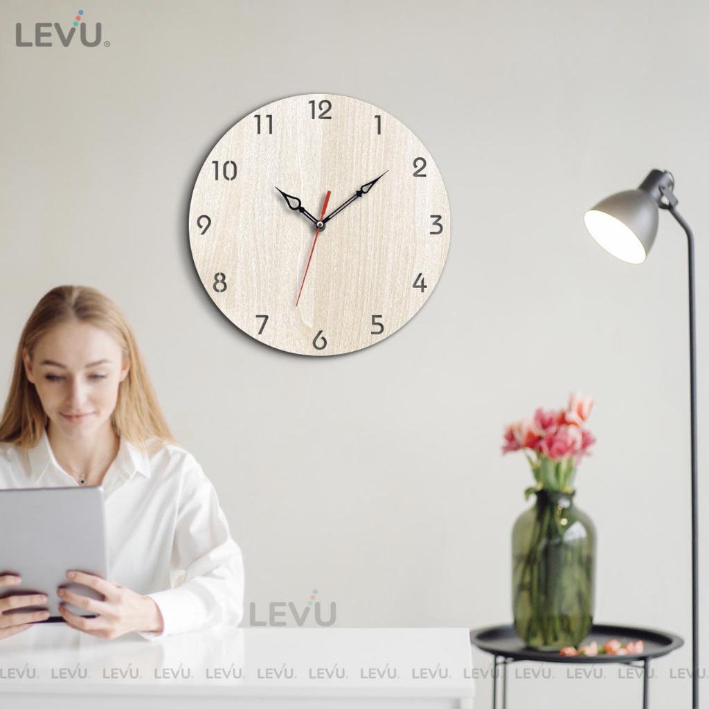 Đồng hồ Gỗ treo tường độc đáo SB028 thiết kế mới