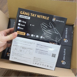 -Găng tay không bột, găng tay cao su, găng tay phun xăm