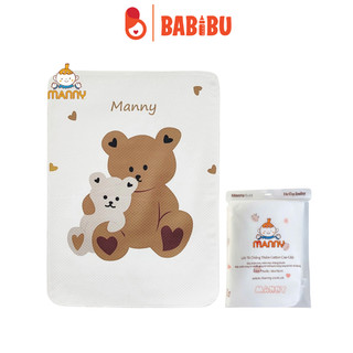 Lót chống thấm cotton lưới thoáng 4D cho bé sơ sinh kích thước 50x70cm