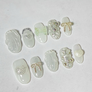 Nailbox nhẹ nhàng đơn giản form ngắn được đổi form