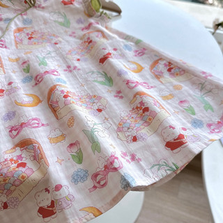 Váy sườn xám cách tân tay cánh tiên cho bé gái - đầm xinh cho bé 8-23kg - đồ trung thu
