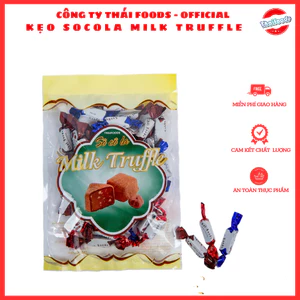 Kẹo Socola Milk truffle gói xoắn túi 350gr/1kg/ Thái Foods