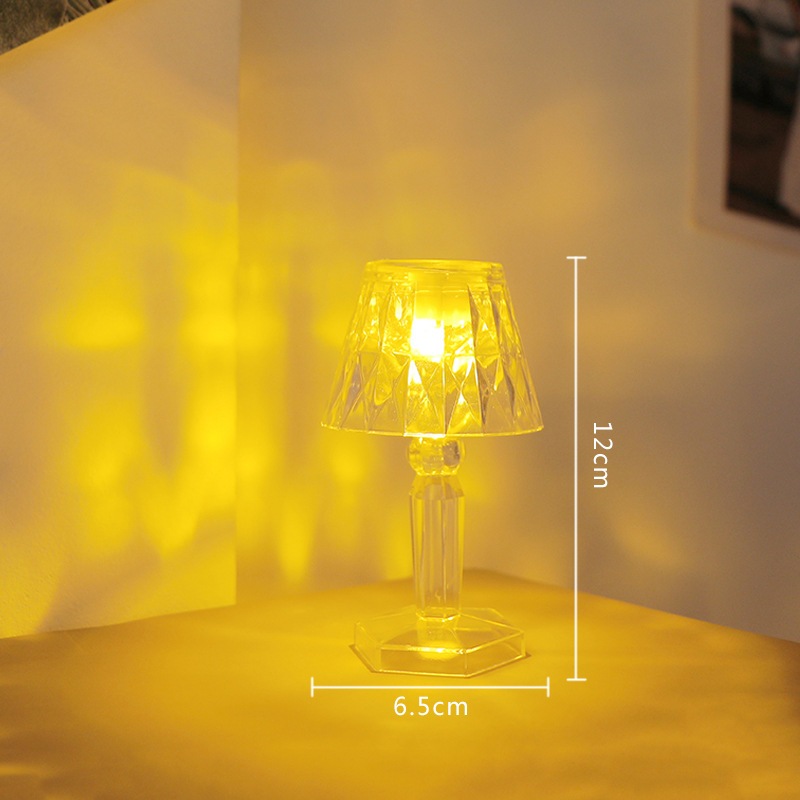 Đèn Led Trang Trí, Đèn Ngủ Để Bàn Pha Lê Mini Phong Cách Bắc Âu, Đèn Đầu Giường Để Bàn | BigBuy360 - bigbuy360.vn