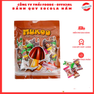 Bánh quy nấm socola Muroo túi 300gr/500gr/ hàng của Thái Foods