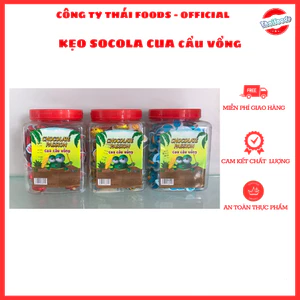 Kẹo socola Thái Foods cua cồng vồng lọ 50c/ Kẹo socola / ăn vặt/snack