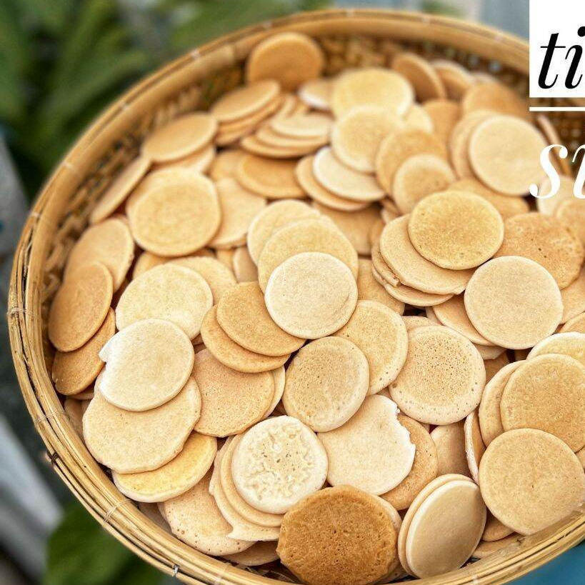 Gói 500g Bánh Đồng T.iền Sữa Giòn, Thơm, Ít Ngọt