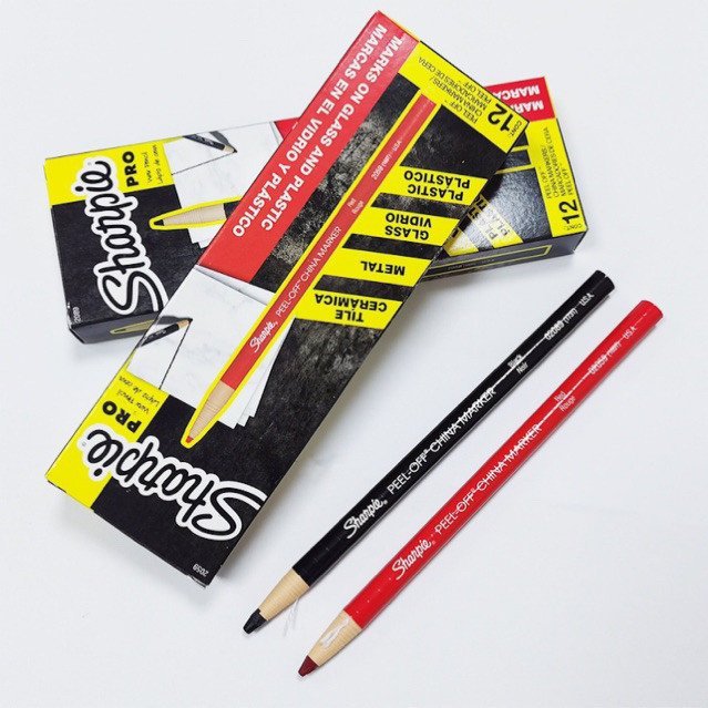 (COMBO 1 HỘP) Chì Đá Cứng Sharpie Vẽ Viền Môi, Phẩy Sợi Chân Mày