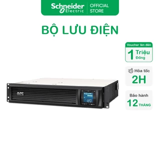 Bộ lưu điện APC Smart SMC1000i-2UC LCD RM 1000VA/ 600W