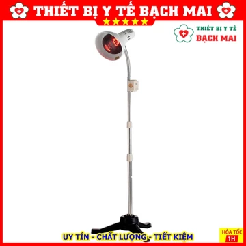 Đèn Khám Bệnh Và Chiếu Tia Hồng Ngoại Chân Cao 1.7m ( có dimmer và bóng đèn)