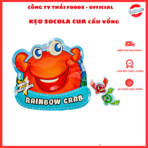 Kẹo Socola Cua cầu vồng Muroo Thái Foods túi 150gr thùng 48