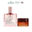 Combo Dầu dưỡng khô Nuxe Huile Prodigieuse Florale Multi-purpose 50ml & Sáp dưỡng môi 15g