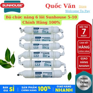 Bộ chức năng 6 lõi Sunhouse 5-10 chính hãng Sunhouse [ Đã kèm phụ kiện ]