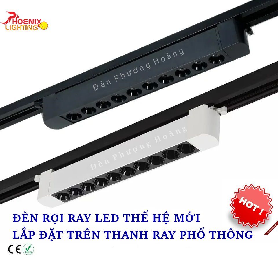 Đèn rọi ray 20W kiểu dáng hiện đại, Đèn rọi ray LED Spotlight 220V thế ...