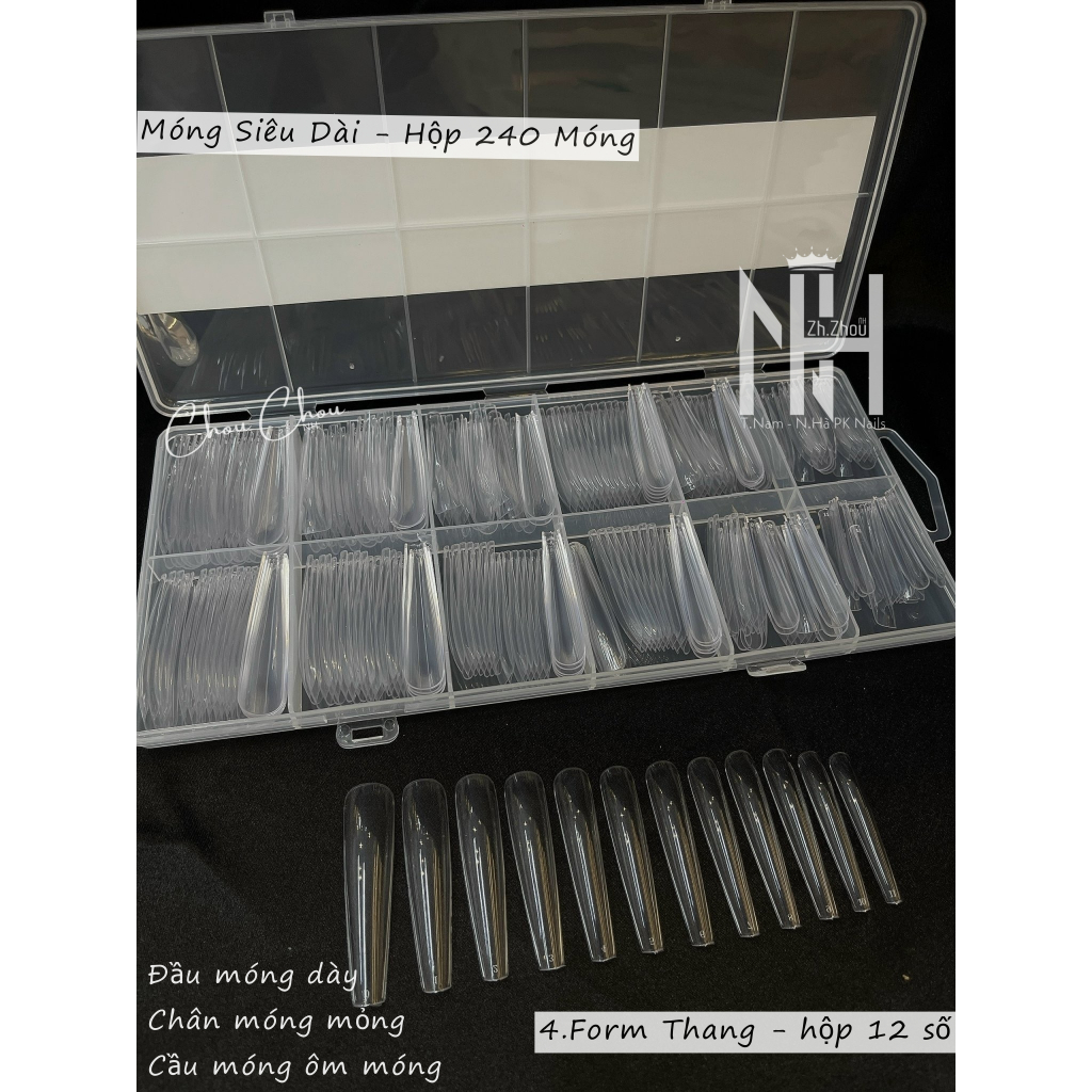 móng up siêu dài phom nhọn ,móng tip dài, tip thang, tip tre , up thang dài, up vuông dài, phụ kiện nail cao cấp