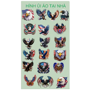 hình đại bàng ủi áo-ủi tại nhà bằng bàn là bàn ủi-theo yêu cầu inbox shop/nhắn qua shop