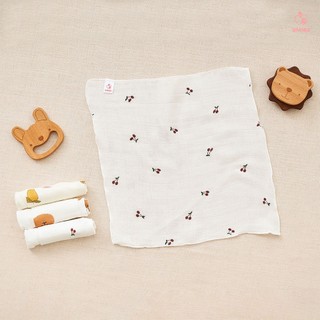 Set 2 Khăn Sợi Tre Họa Tiết & Trơn Bất Kỳ 2 Lớp Cao Cấp Umibe Mềm Mại