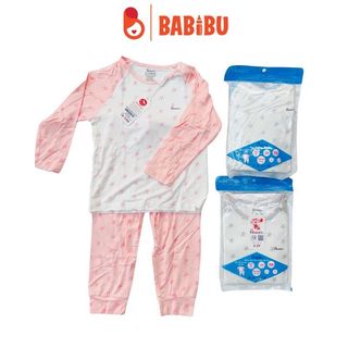 Bộ quần áo dài Avaler sợi tre cho bé từ 6 tháng tới 4 tuổi