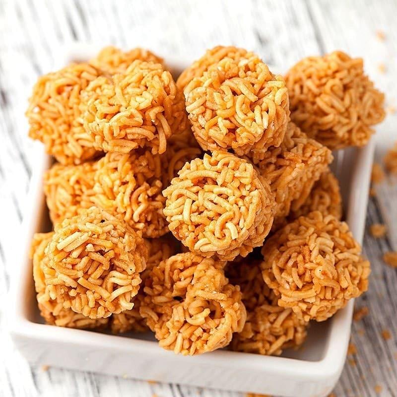 [BÁN CHẠY] Mì Tôm Viên Ăn Liền Thái Lan - Snack Mì Cay Giòn Rụm, Vị Cay Đậm Đà