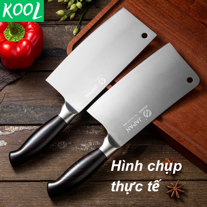 Dao chặt xương cao cấp, dao chặt gà siêu cứng, dao làm bếp Kool, Dao bếp, dao cắt vịt, Dao nấu ăn
