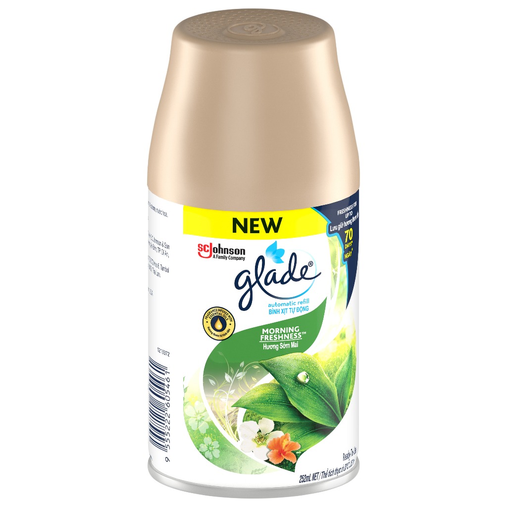 Ảnh GLADE Lõi Xịt Thơm Phòng Tự Động Hương Sớm Mai 252ml 1