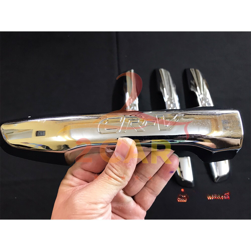Ốp tay nắm, hõm cửa xe Honda CRV 2018 - 2022, 2023 - 2025 mạ crom cao cấp