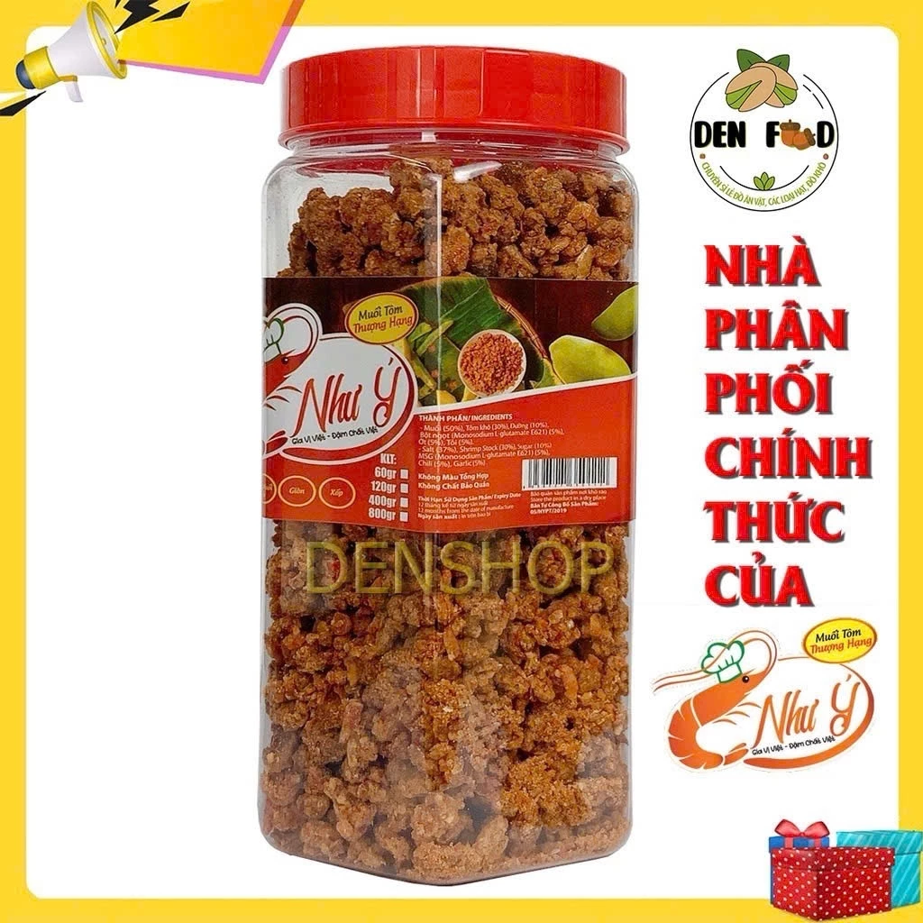 Muối Tôm Như Ý Thượng Hạng Hôp 400g