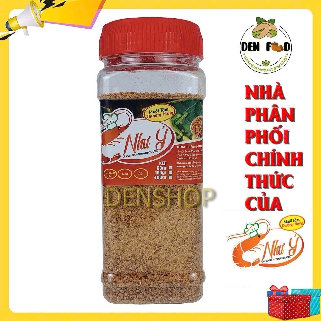 Muối Tôm Như Ý Thượng Hạng Hôp 400g