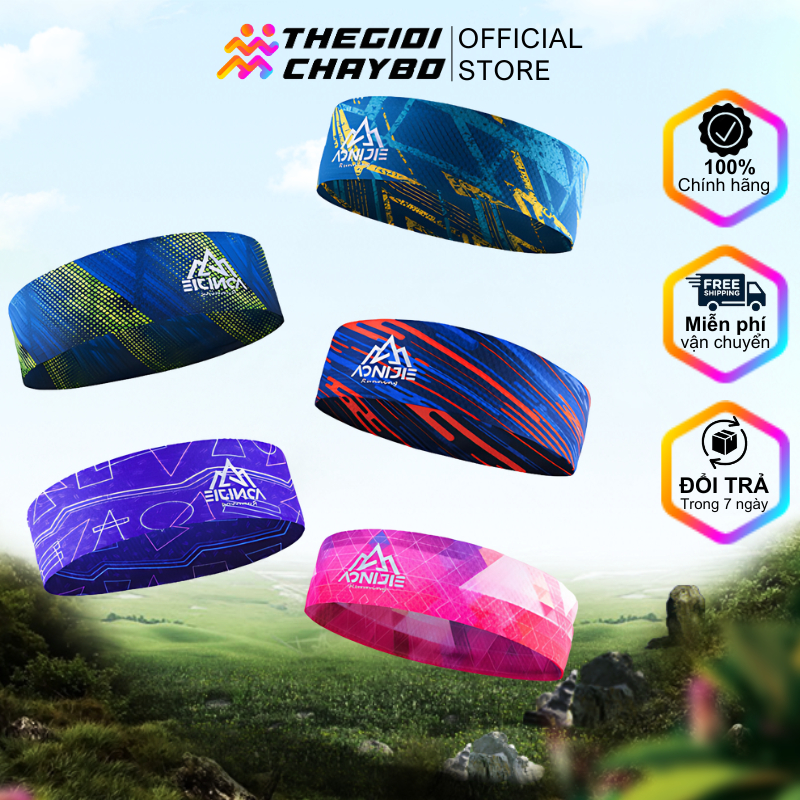 Băng chặn mồ hôi trán thể thao AONIJIE E4903