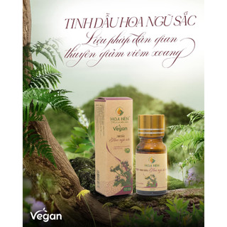 Tinh dầu Hoa Ngũ Sắc nguyên chất 5ml - Hoa Nén - Dùng cho người Viê m Xo ang, Viê m Mũi dị ứ ng