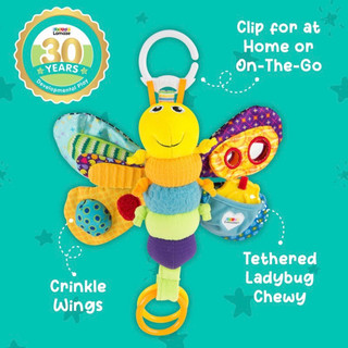 Đom Đóm Lamaze Treo Nôi , Cũi Kích Thích Đa Giác Quan Cho Bé - Lamaze Freddie the Firefly