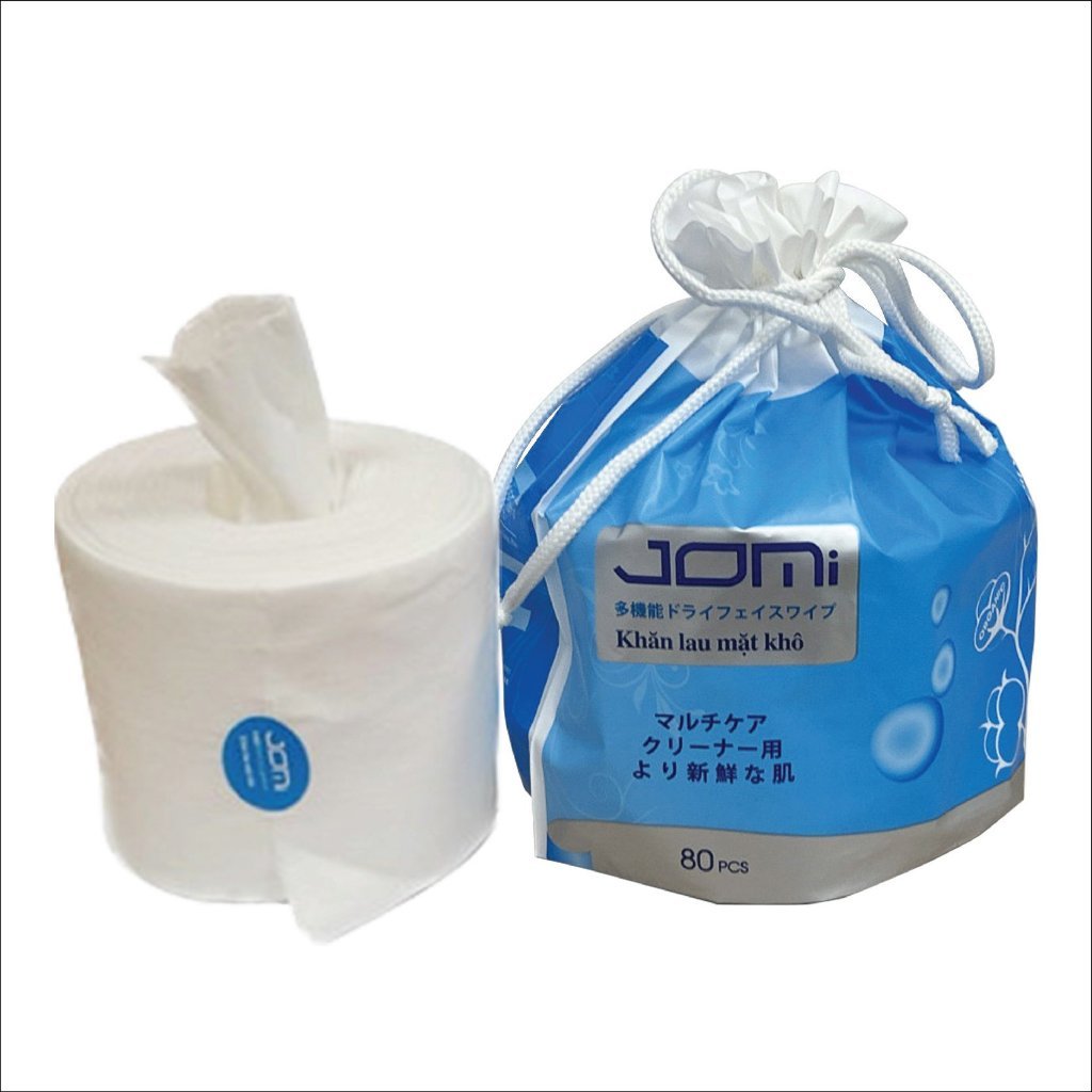 Khăn Lau Mặt Khô Jomi 80 Miếng