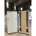 [GIÁ XƯỞNG] tủ áo quần 2 cánh lùa cao 1m8 ngang 80 sâu 50 nhựa Đài Loan bền đẹp - miễn ship HCM ,BD — ảnh 4