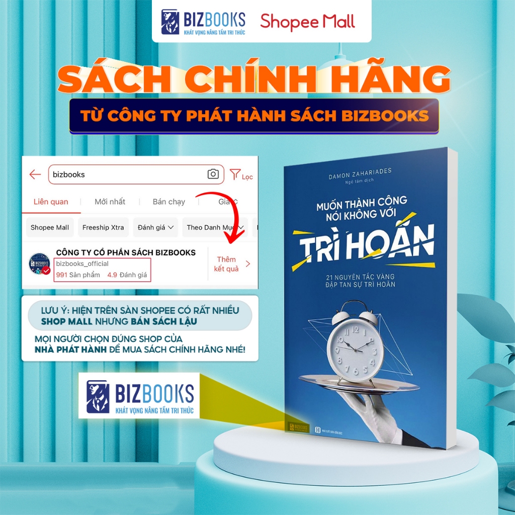 Combo Sách Đừng Làm Việc Chăm Chỉ, Kỷ Luật Tự Thân, Muốn Thành Công Nói Không Với Trì Hoãn, Nghệ Thuật Từ Chối -Bizbooks