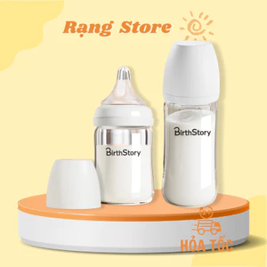 Bình sữa cho bé chống cắn, có van hồi khí giúp bé giảm ợ hơi