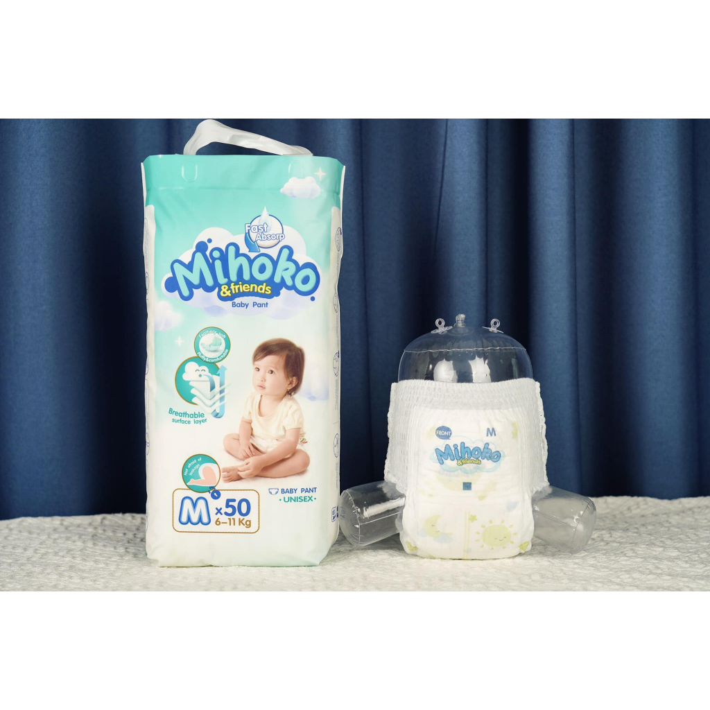Bỉm Mihoko S50/M50/L50/XL50/XXL50/XXXL50/XXXXL50 - hanzomart